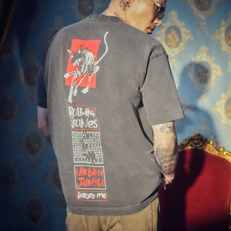 Carnaby - Urban Jungle Charcoal '90 Tour T-Shirt..
