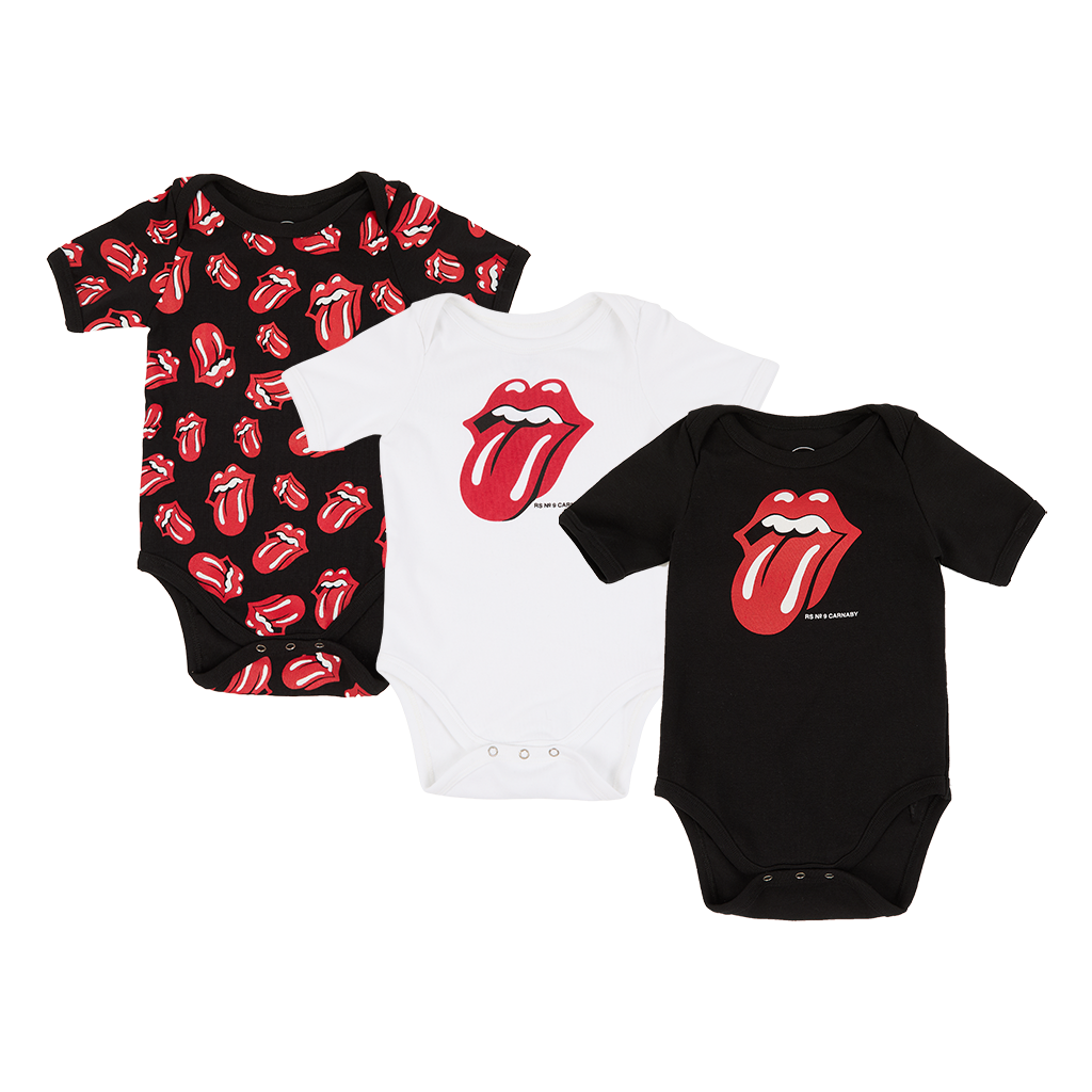 RS No. 9 - SET OF 3 CLASSIC STONES BABY GROWS