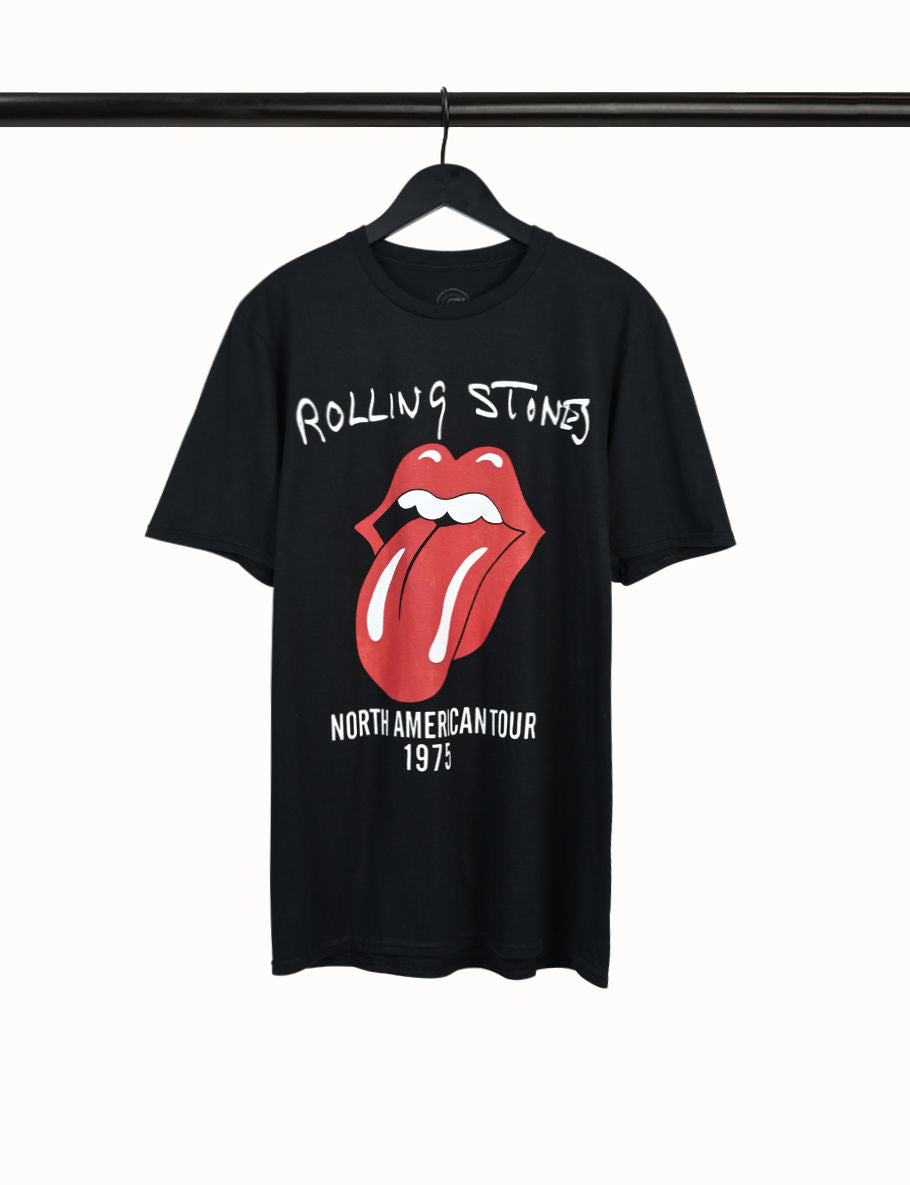 The Rolling Stones Carnaby - North American Tour '75 T-Shirt - RS