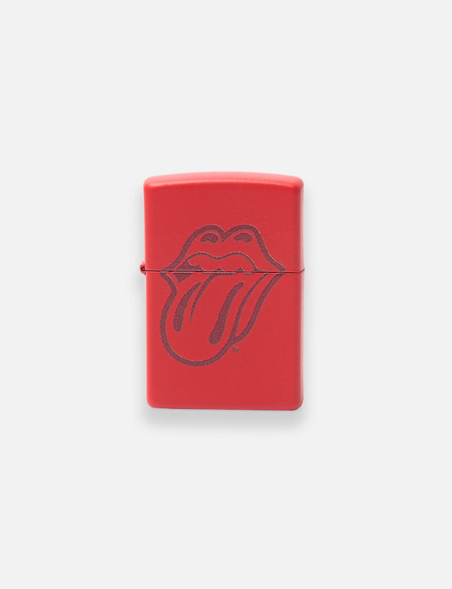 RS No. 9 Carnaby - Stones Red Zippo Tongue Lighter