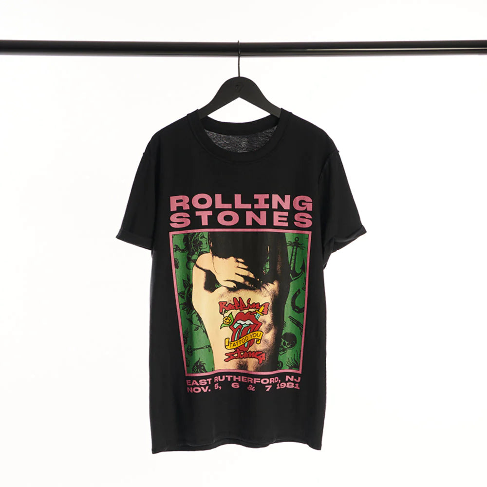 The Rolling Stones Carnaby Tattoo You '81 Washed Tour T-Shirt - RS No. 9  Official Shop