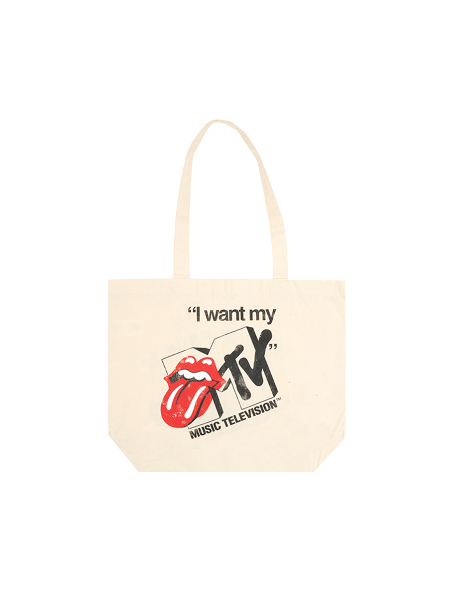 Carnaby - Rolling Stones x MTV Who The F Is Mick Jagger? Tote