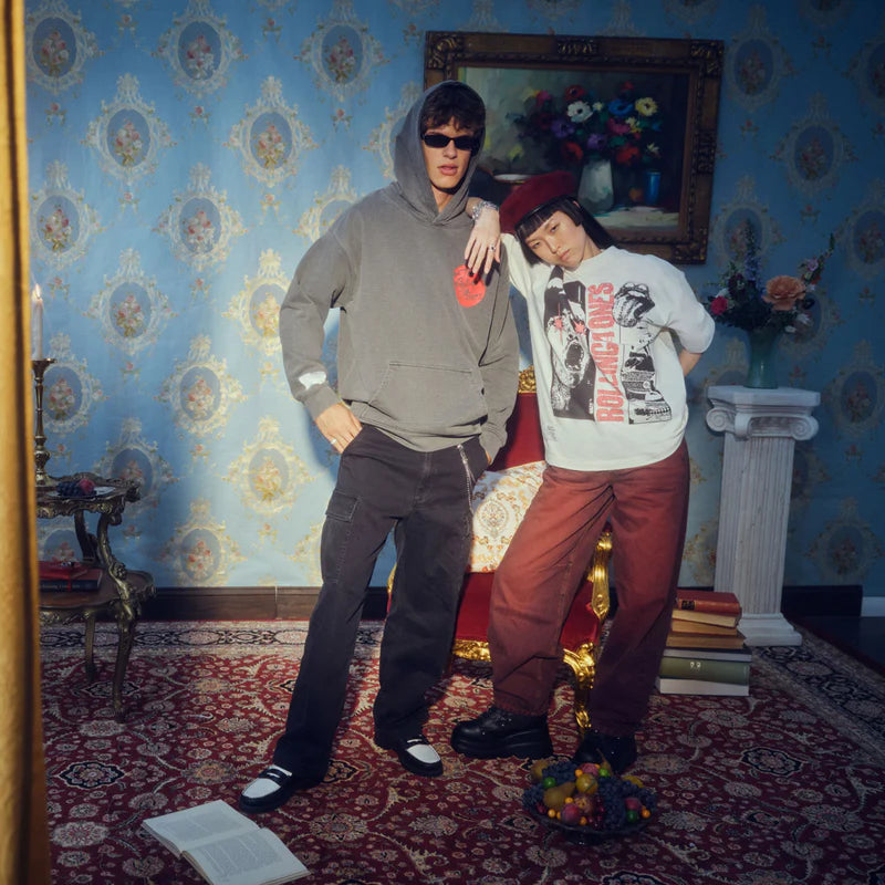 RS No. 9 - Rs No9 White Graphic T-Shirt