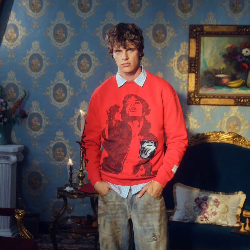 Carnaby - Jagger Red Crewneck