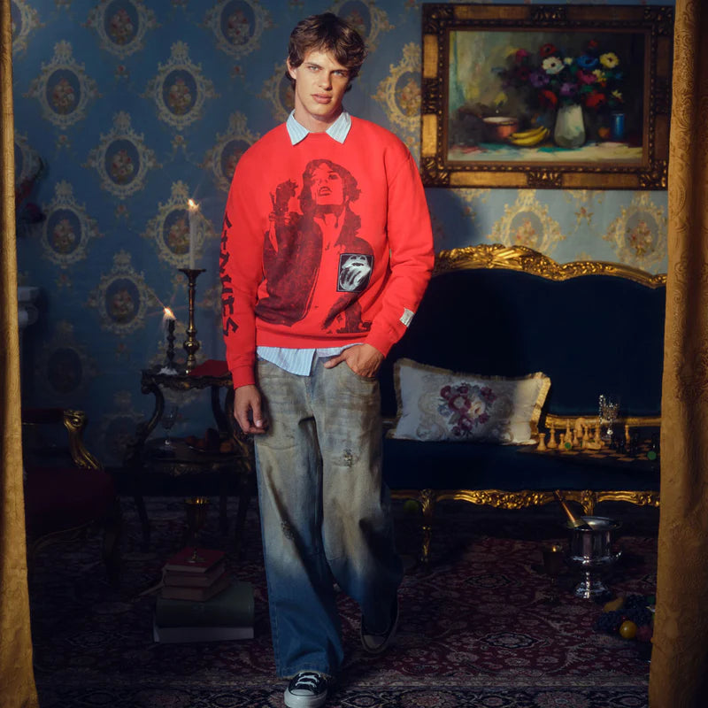 Carnaby - Jagger Red Crewneck