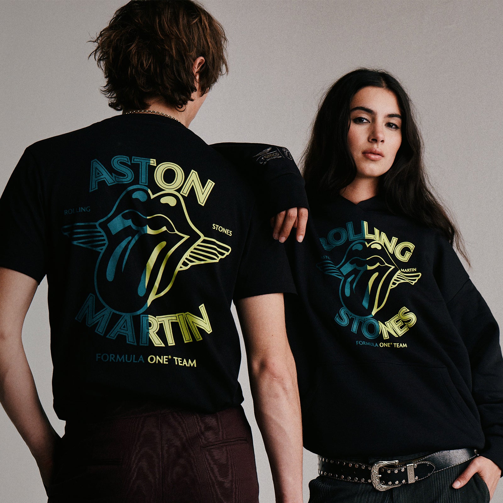 Carnaby - Aston Martin Aramco F1 x Rolling Stones Hoodie