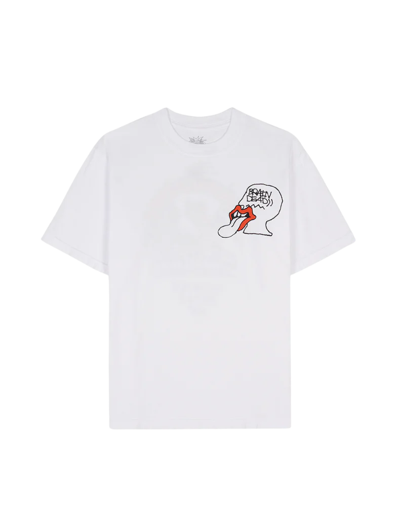 Carnaby - The Rolling Stones x Brain Dead Studios LA Dragon White T-Shirt