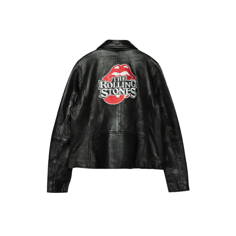 Carnaby - JFK Stadium Rolling Stones Leather Jacket