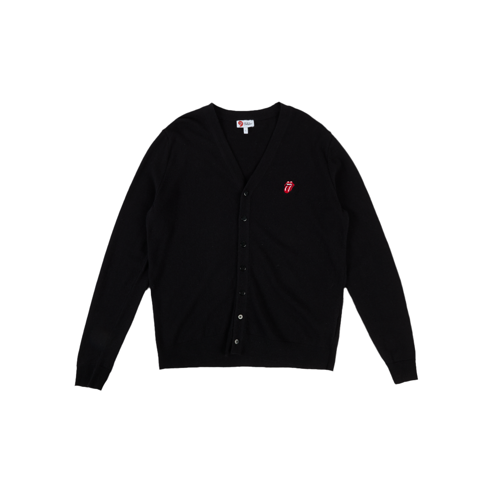 Carnaby - RS No. 9 Merino Black Cardigan