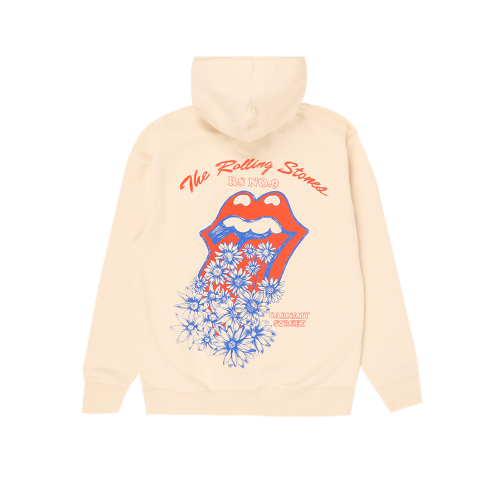 Carnaby - Floral Tongue Logo Hoodie