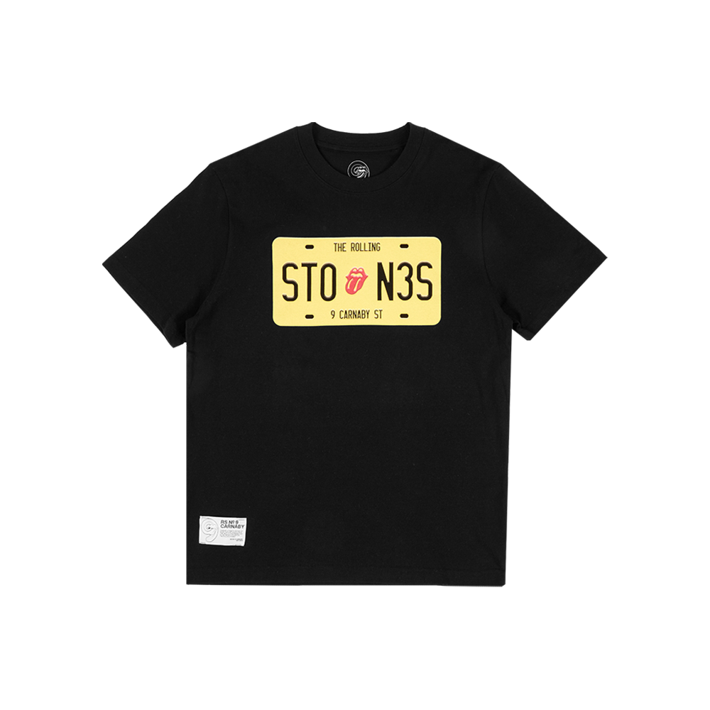 Rolling Stones Store - Stones License Plate T-Shirt