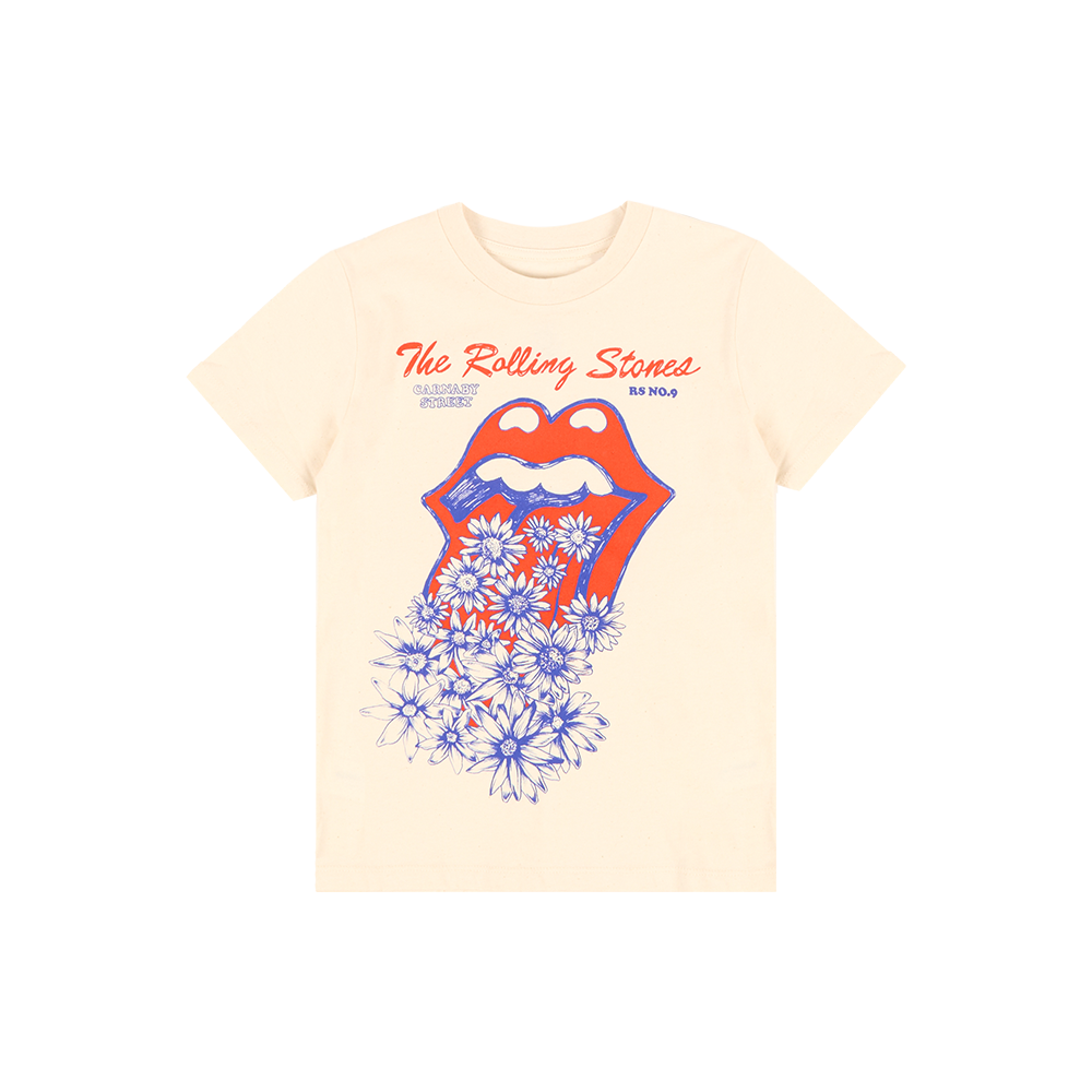 Carnaby - Kids Floral Tongue T-Shirt