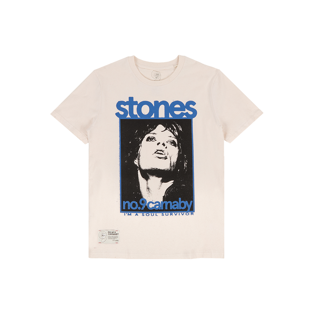 Rolling Stones Store - Mick Rs No 9 White T-Shirt