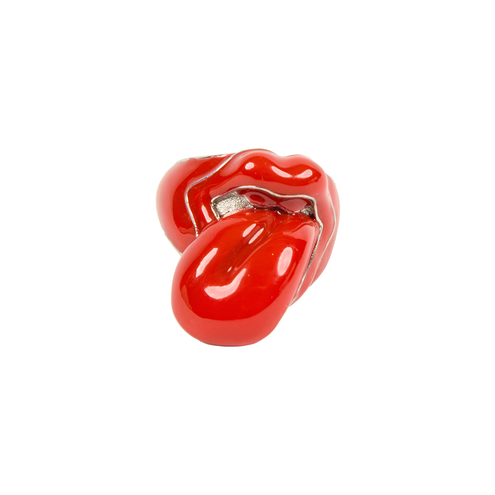 Rolling Stones Store - Classic Logo Red Resin Ring