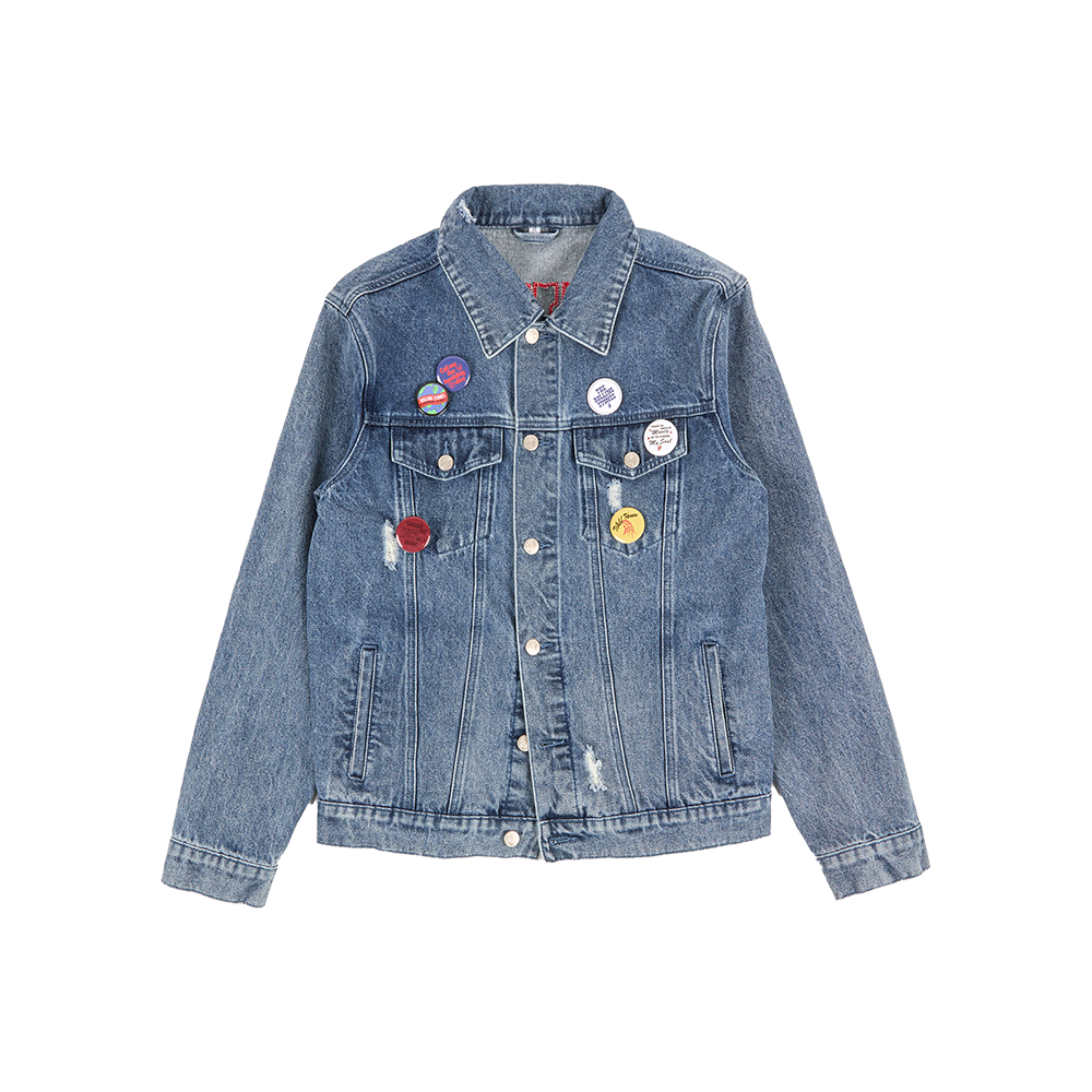 Carnaby - The Rolling Stones Embroidered Washed Denim Jacket