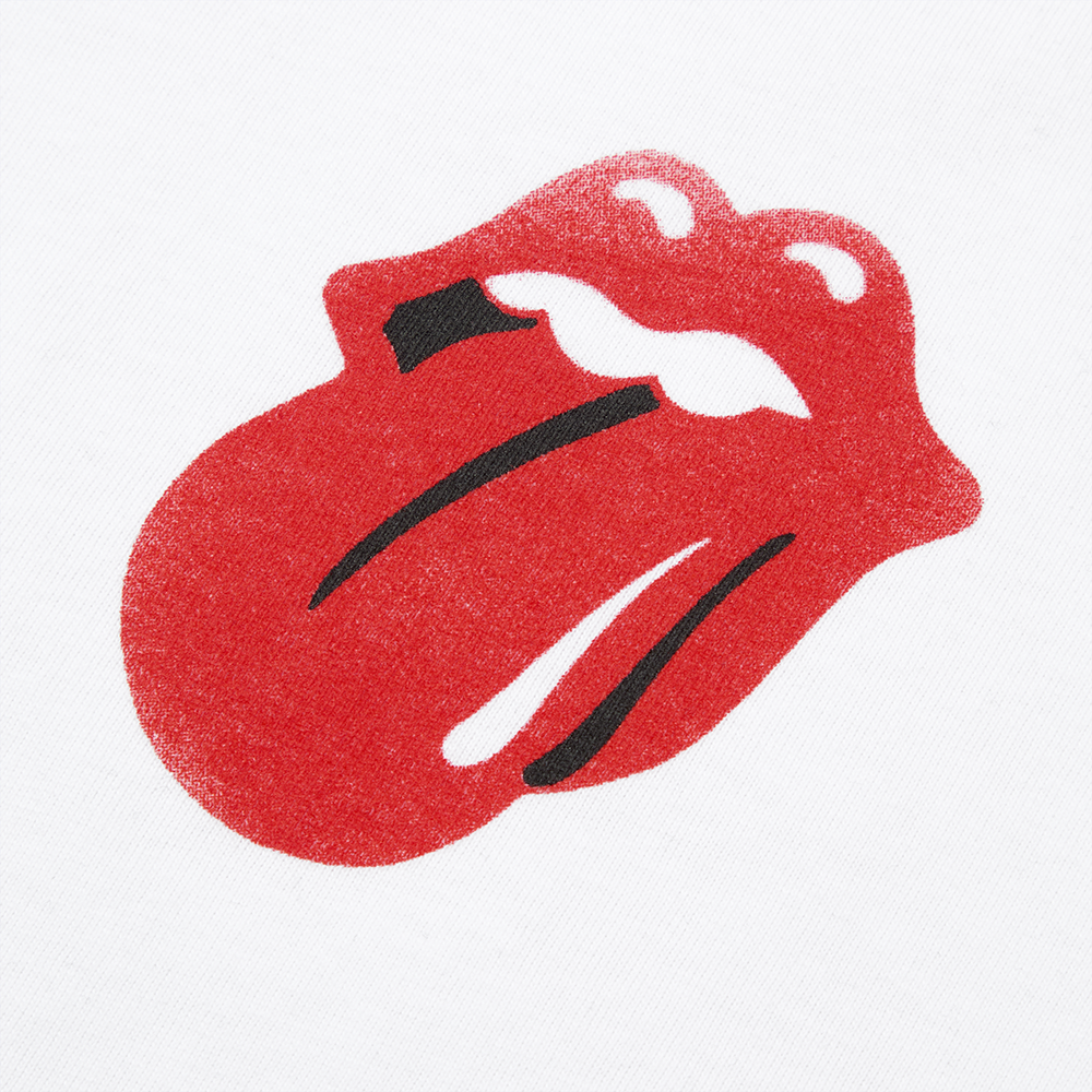 RS No. 9 - Classic Tongue Jumbo Logo White T-Shirt