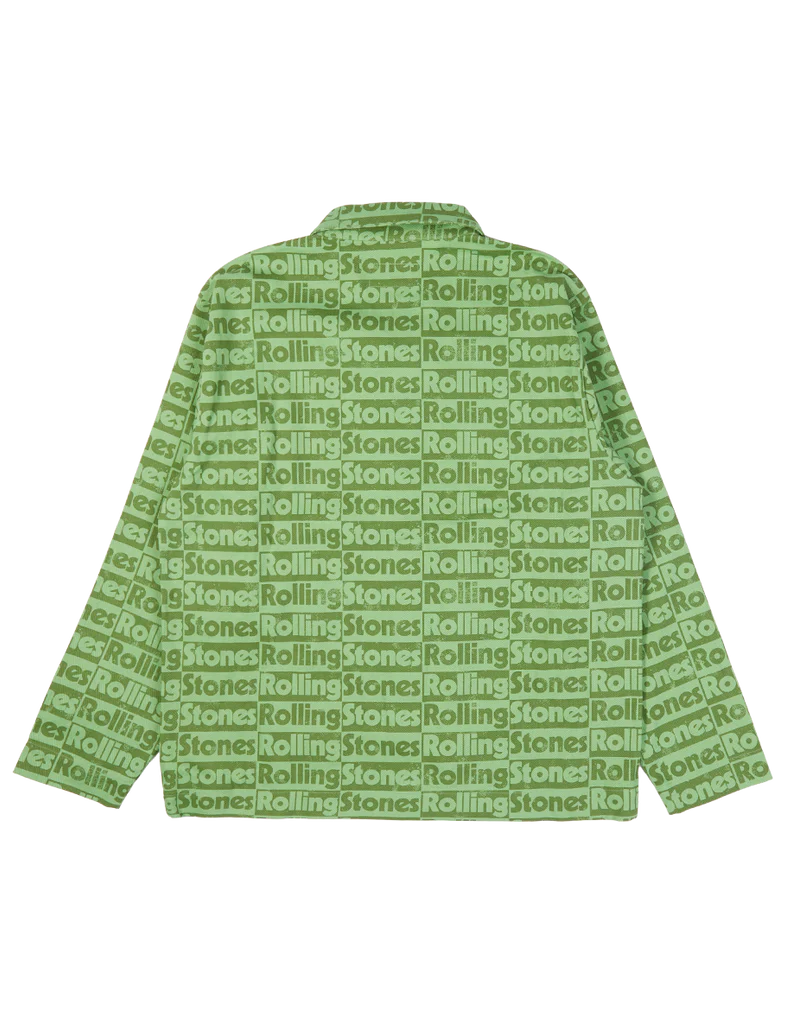 Carnaby - Green All-Over Print Overshirt