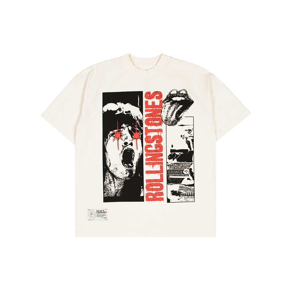 Carnaby - Rs No9 White Graphic T-Shirt