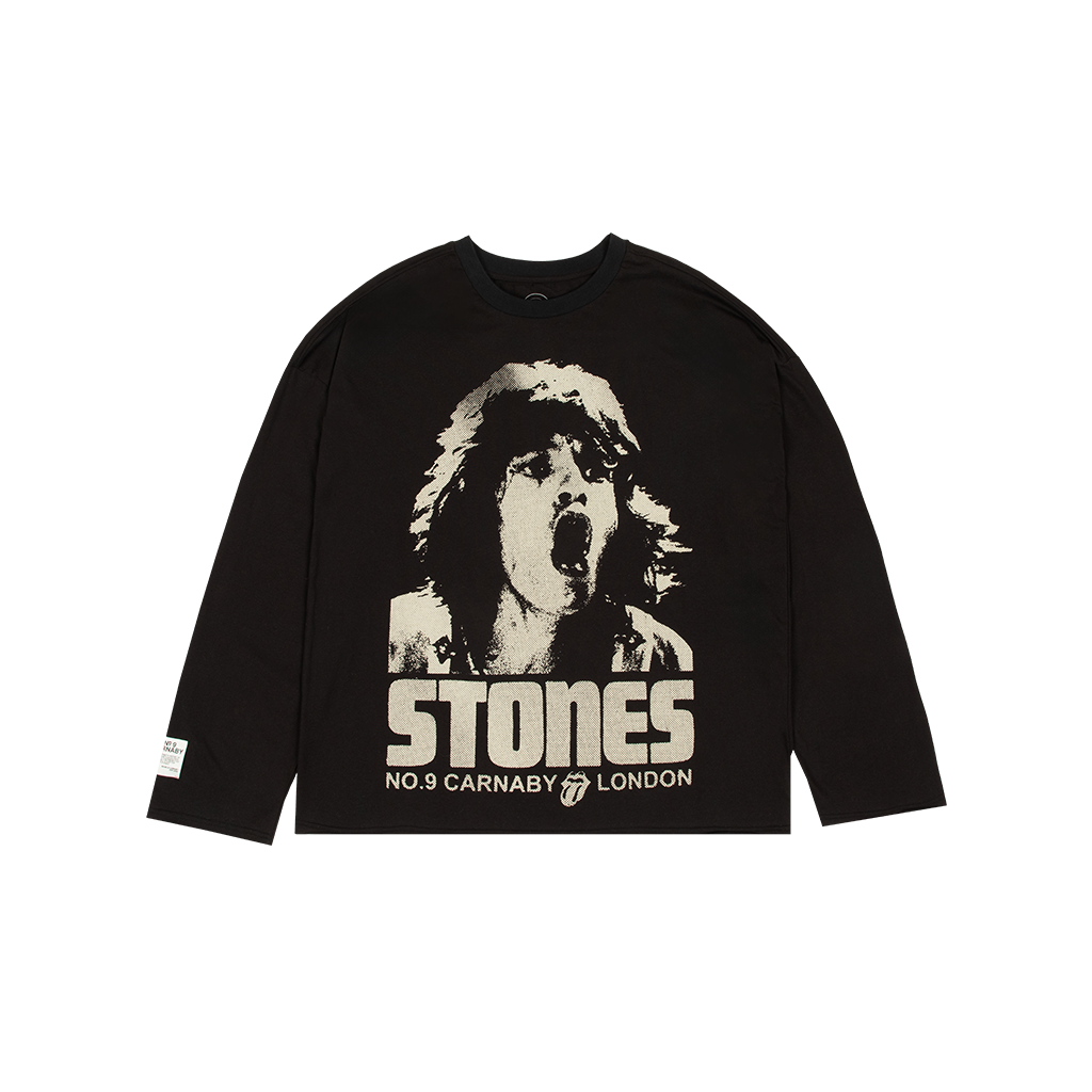 Carnaby - Mick Jagger Boxy Fit Longsleeve T-Shirt