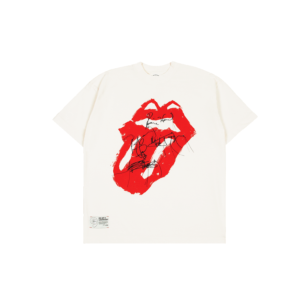 Carnaby - Signature Lick Embroidered T-Shirt