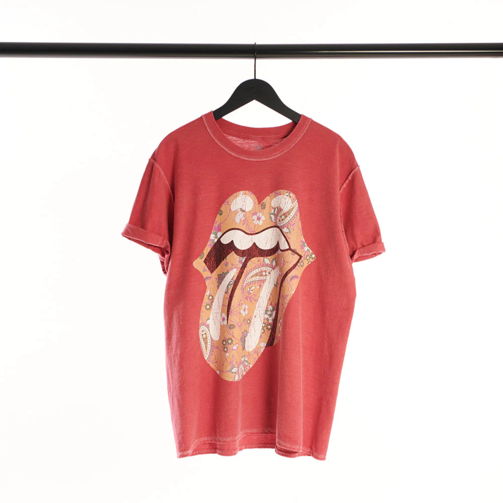 Carnaby - Paisley Classic Tongue Vintage Cuffed Sleeve T-Shirt II