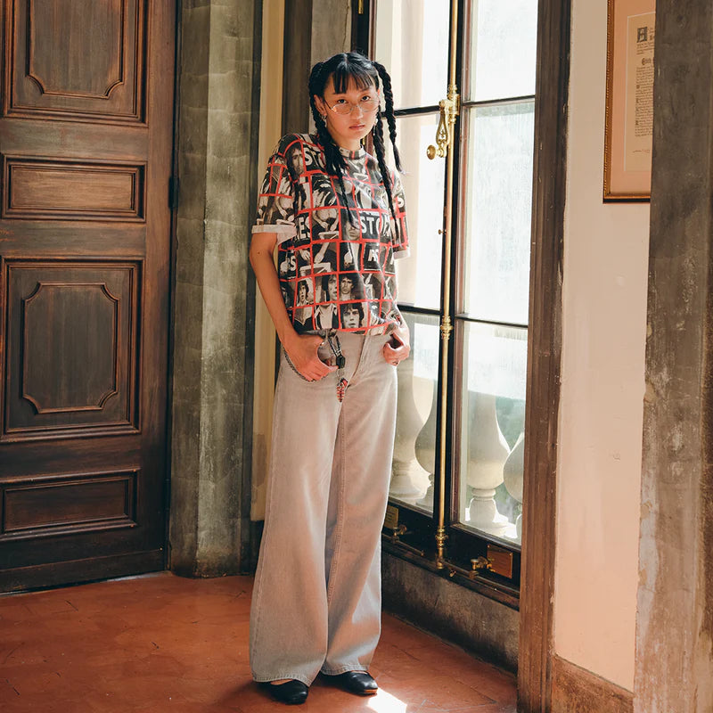 RS No. 9 - OVERSIZED VINTAGE PRINT T-SHIRT