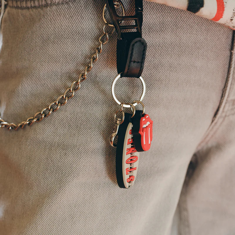RS No. 9 - ROLLING STONES CARABINER KEYRING