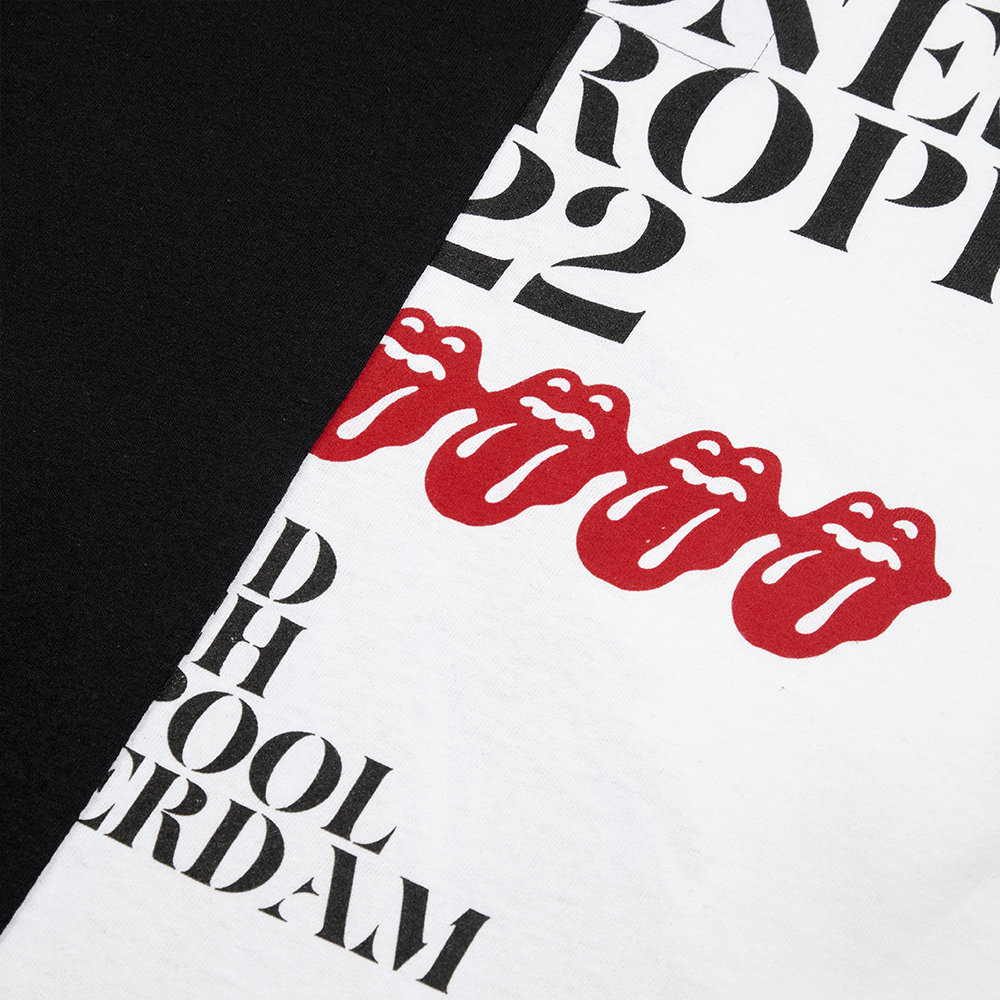 RS No. 9 - Stones:Reimagined Upcycled Tour 2 Panel T-shirt