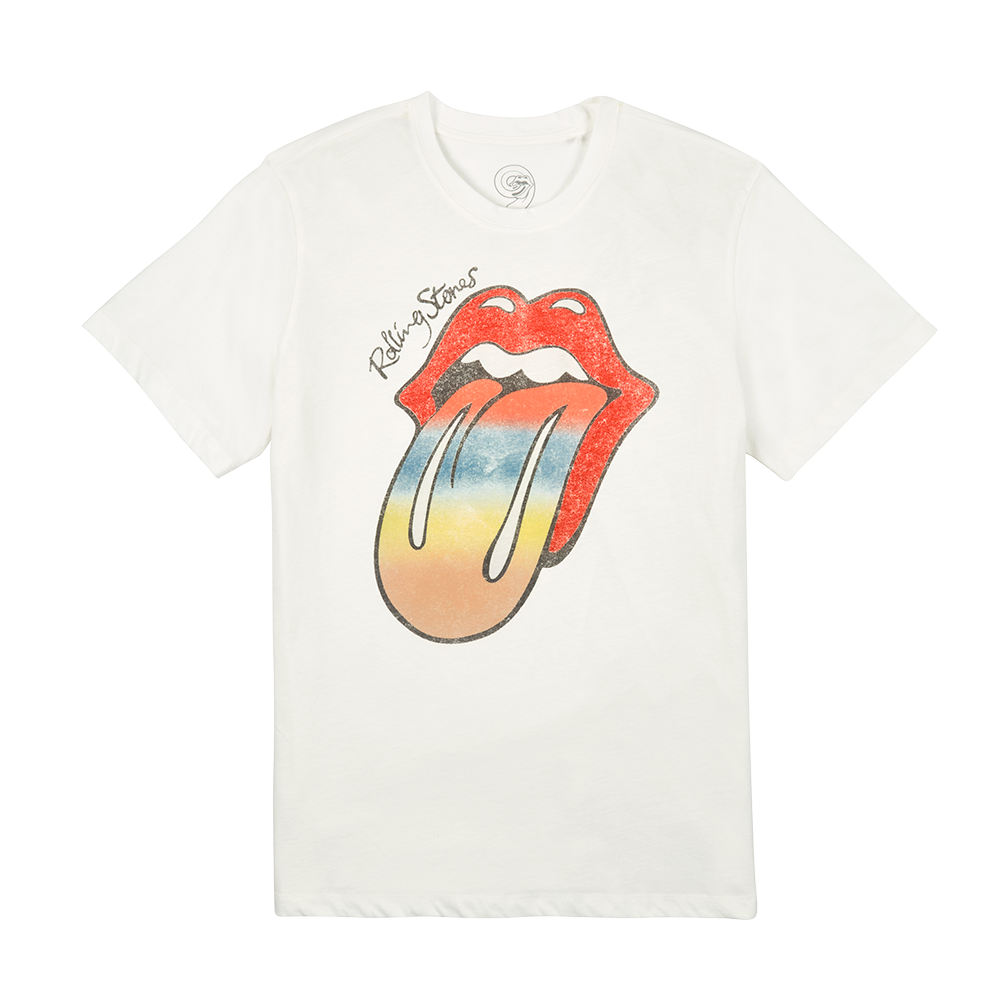RS No. 9 - RAINBOW TONGUE FITTED T-SHIRT