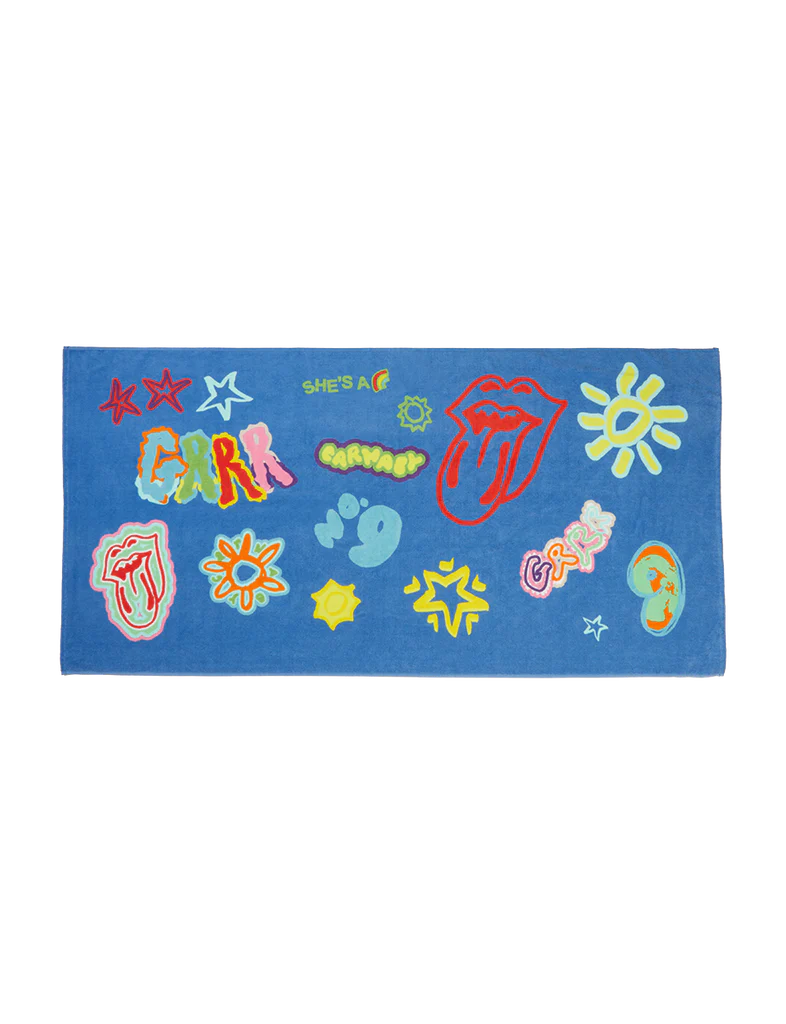 Carnaby - Stones Summer Doodle Beach Towel