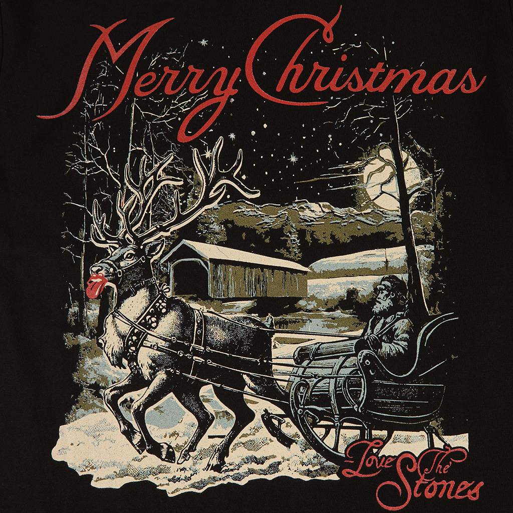 RS No. 9 - STONES MERRY CHRISTMAS T-SHIRT