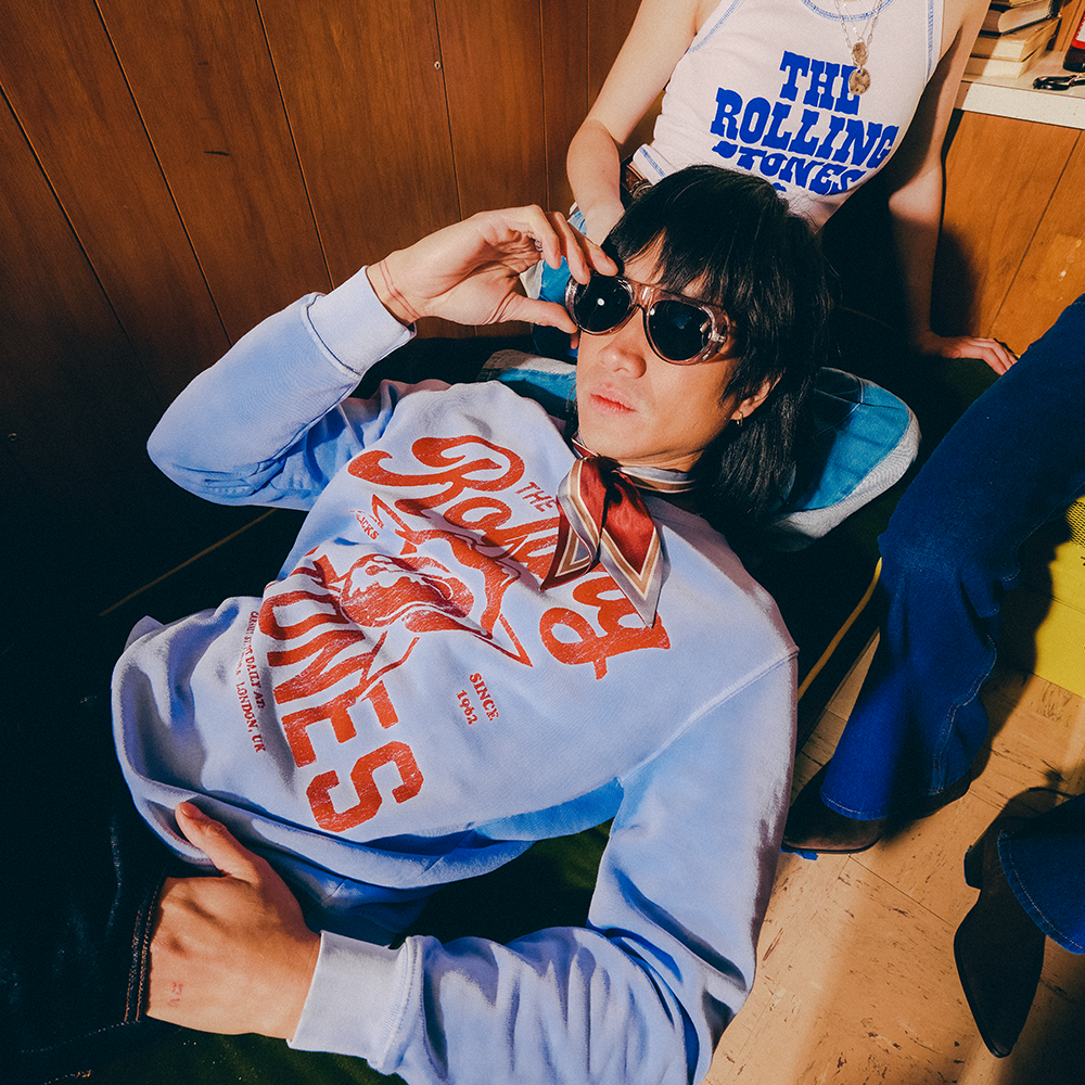 Rolling Stones Store - Fresh Licks Since '62 Blue Crewneck