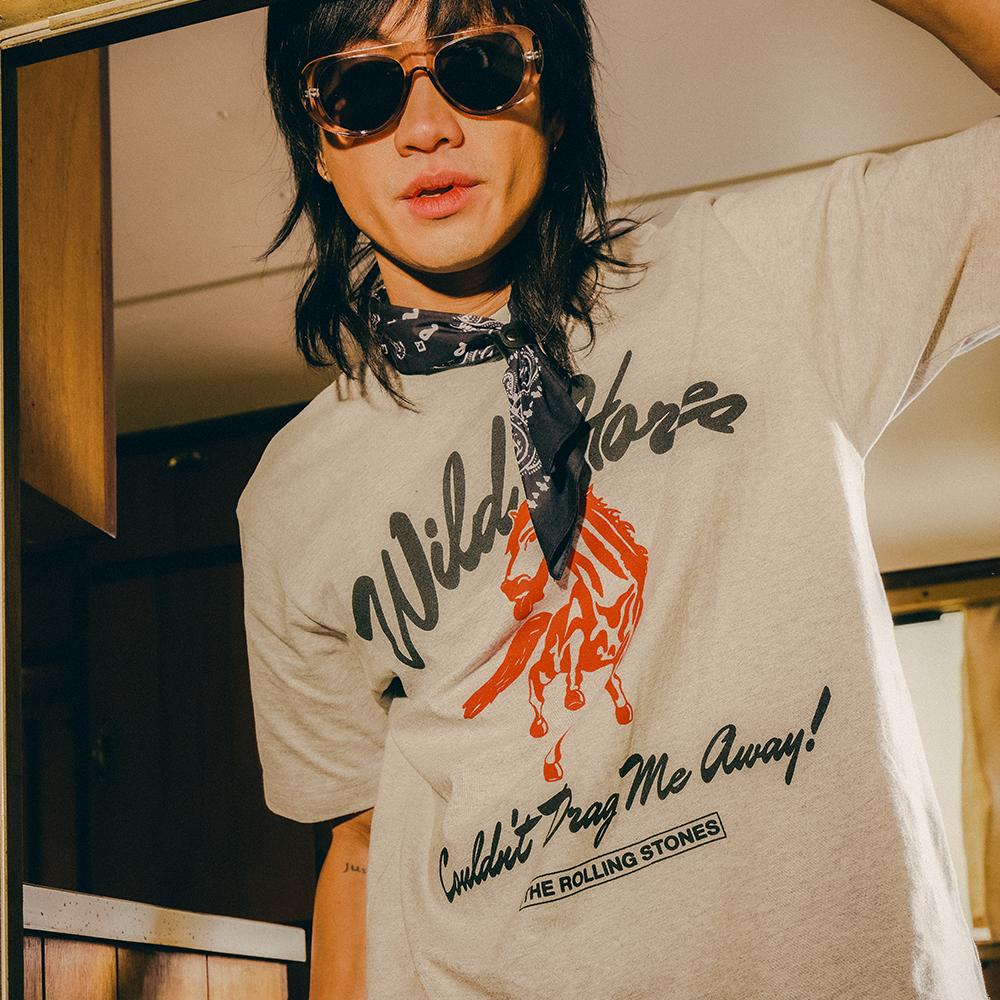 Rolling Stones Store - Wild Horses Grey T-Shirt