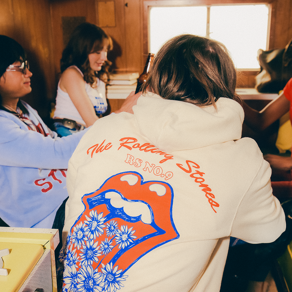 Carnaby - Floral Tongue Logo Hoodie