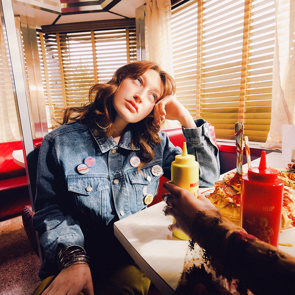 RS No. 9 - The Rolling Stones Embroidered Washed Denim Jacket