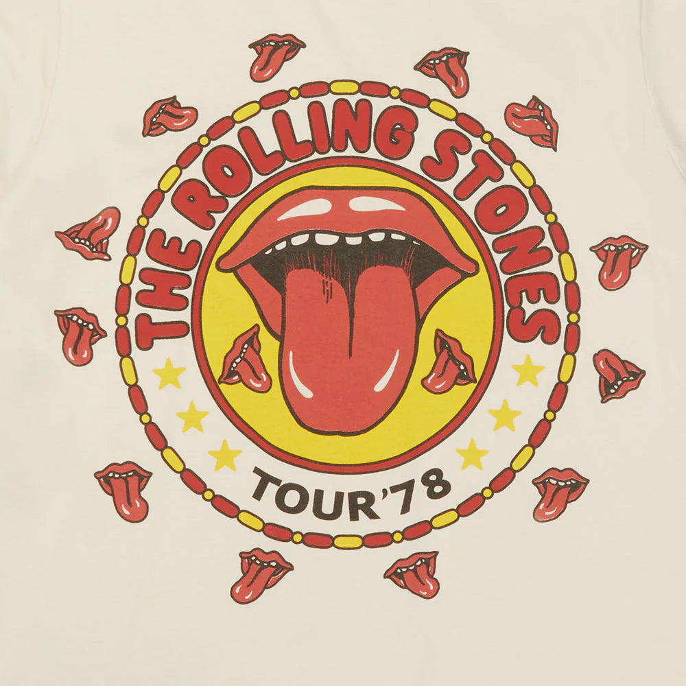 Carnaby - Kids White Tour '78 Graphic Print Crewneck