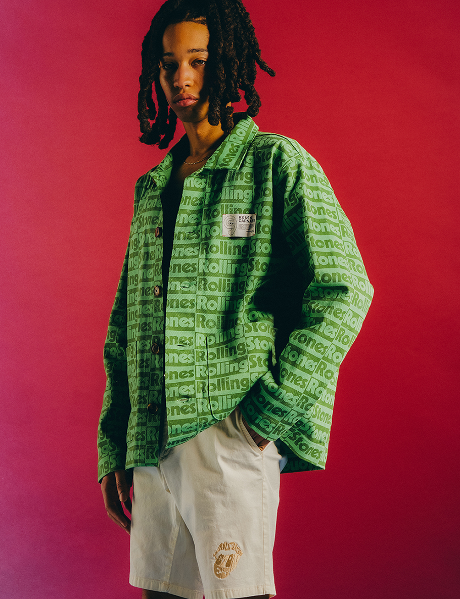 Carnaby - Green All-Over Print Overshirt