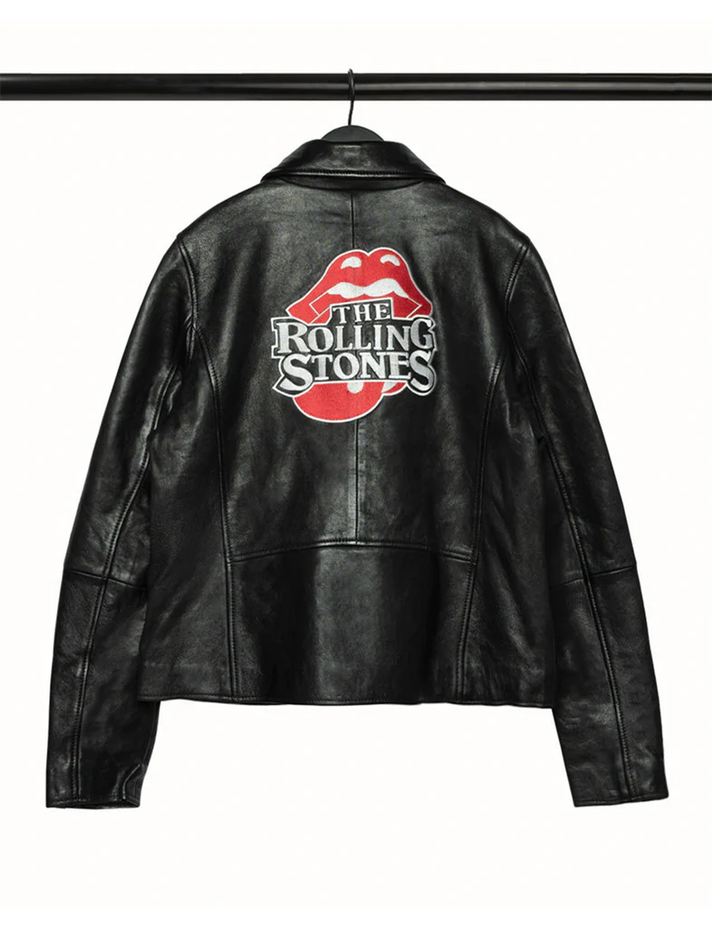 Carnaby - JFK Stadium Rolling Stones Leather Jacket