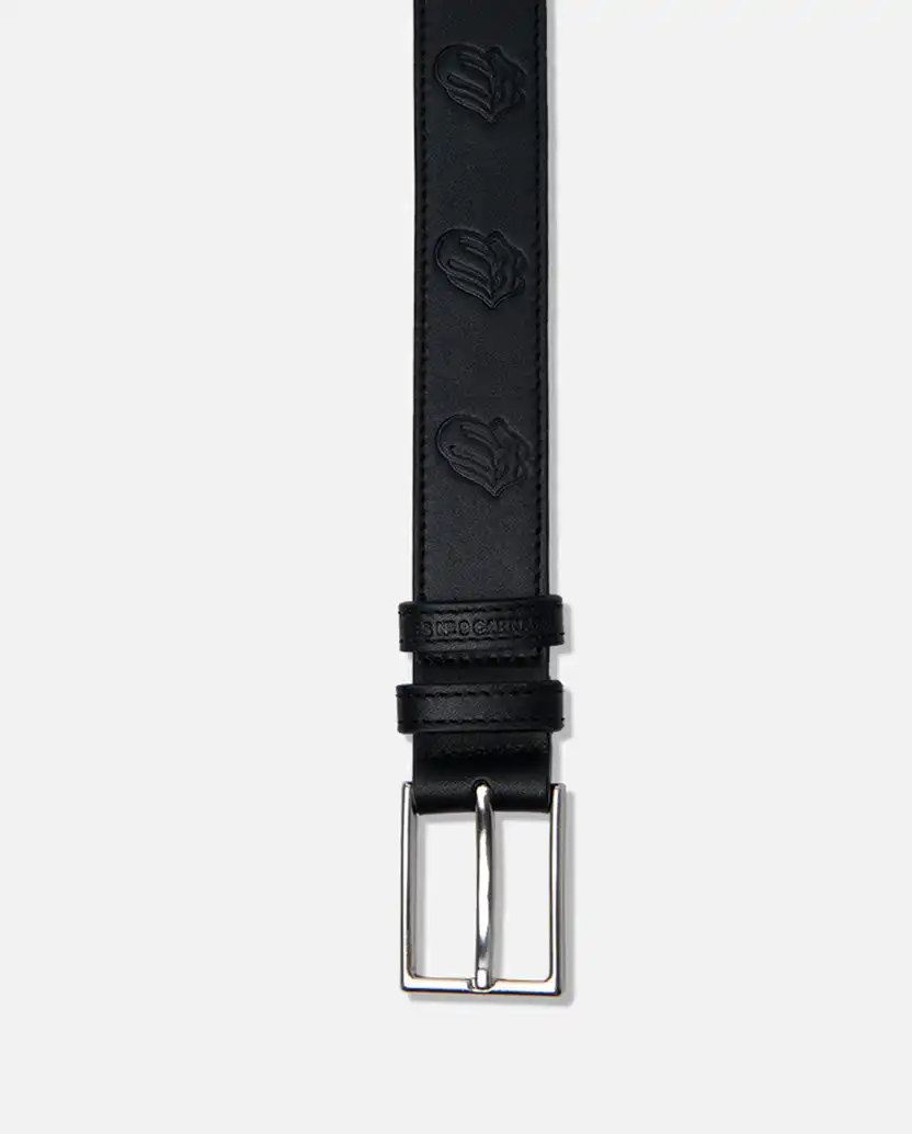 Carnaby - Embossed Classic Tongue Leather Belt