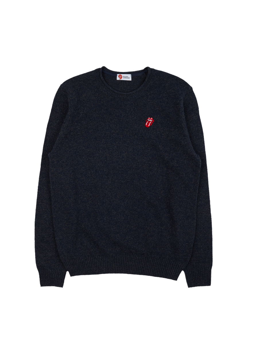 RS No. 9 Carnaby - RS No. 9 Merino Navy Knit Sweater