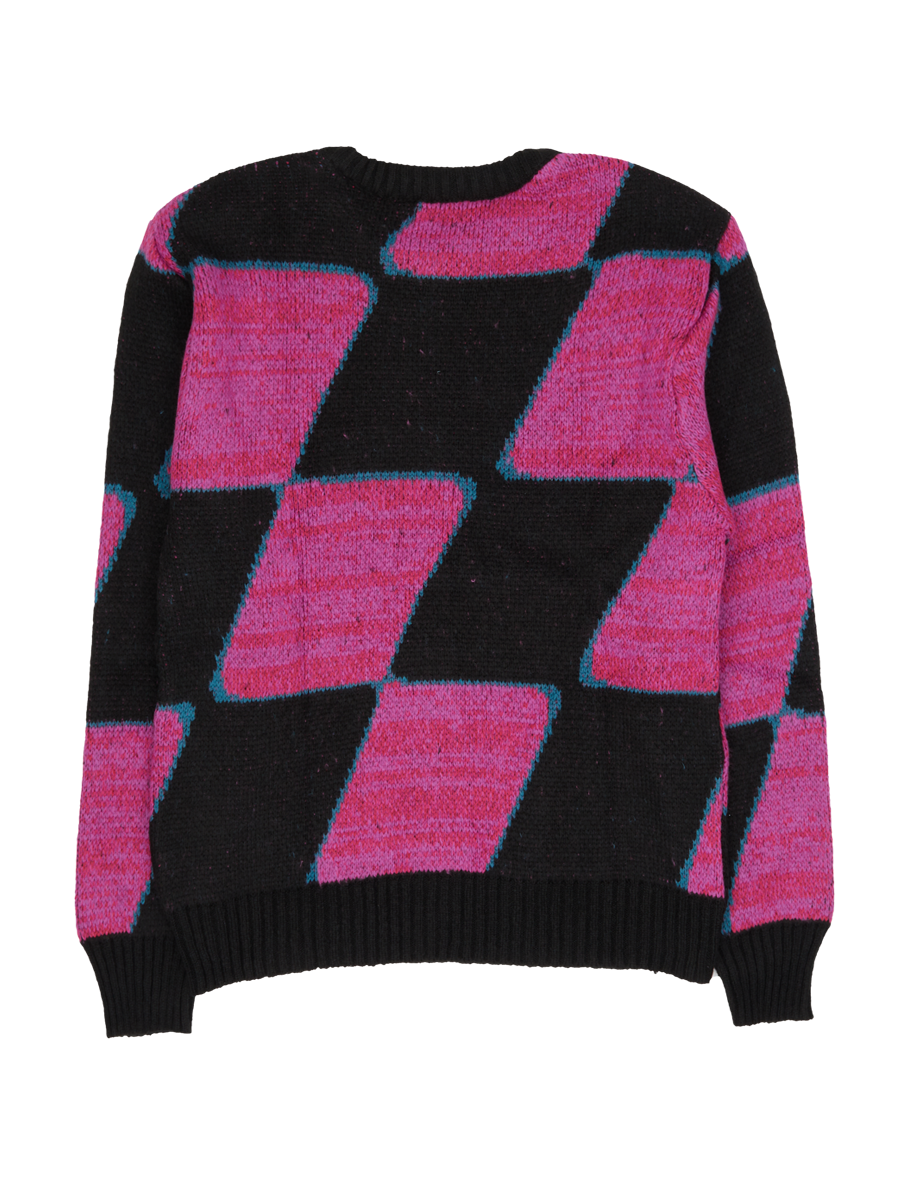 Carnaby - Checkered Stones Knit Sweater