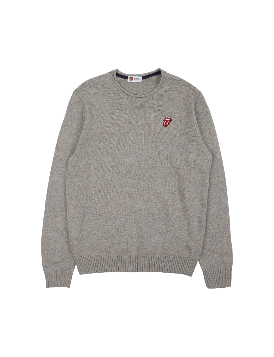 Carnaby - Merino Taupe Knit Sweater