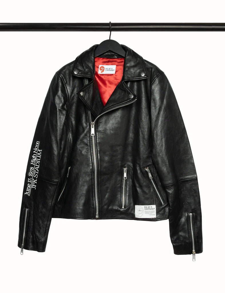 Carnaby - JFK Stadium Rolling Stones Leather Jacket