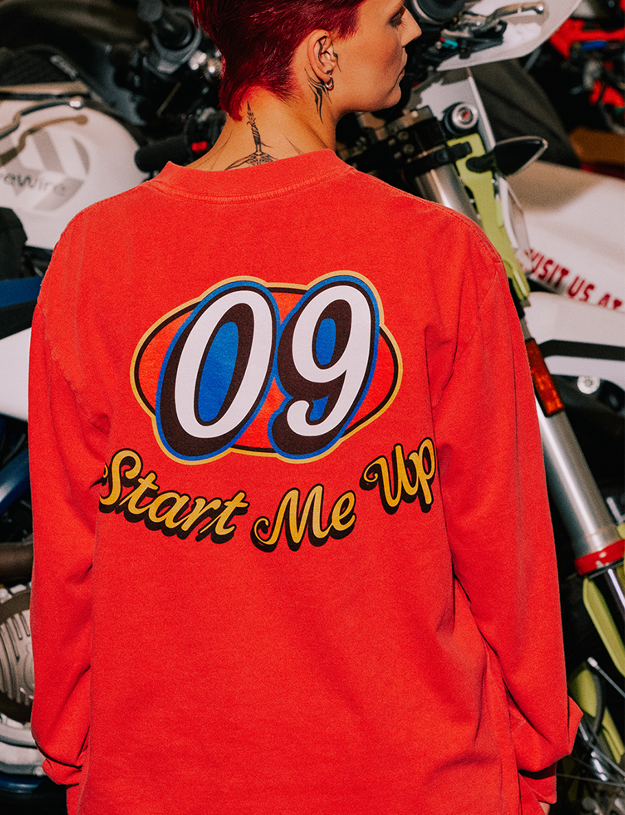RS No. 9 Carnaby - Racer Start Me Up Longsleeve T-Shirt