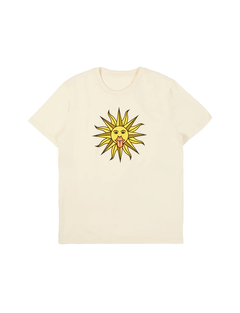 Carnaby - Natural Raw Sun Print Graphic Shirt