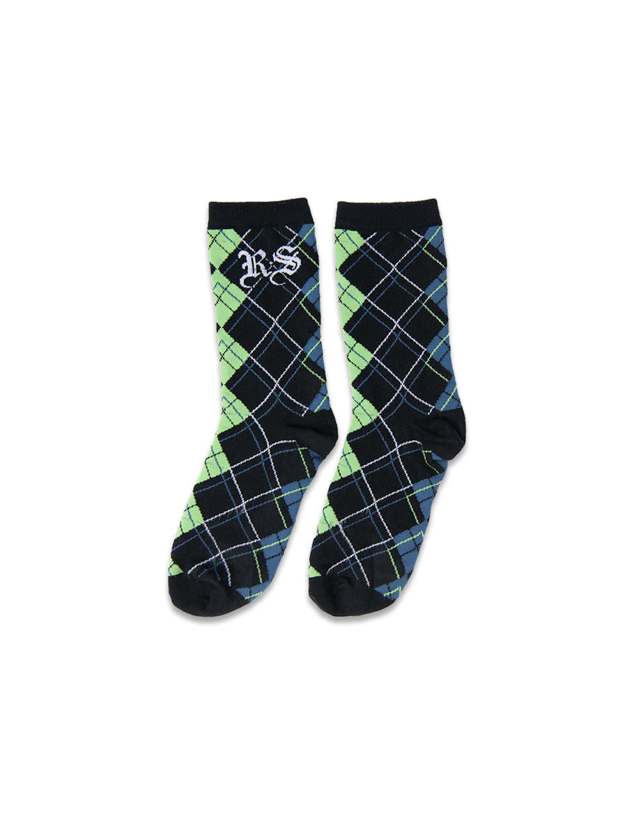 RS No. 9 - Argyle 'RS' Socks