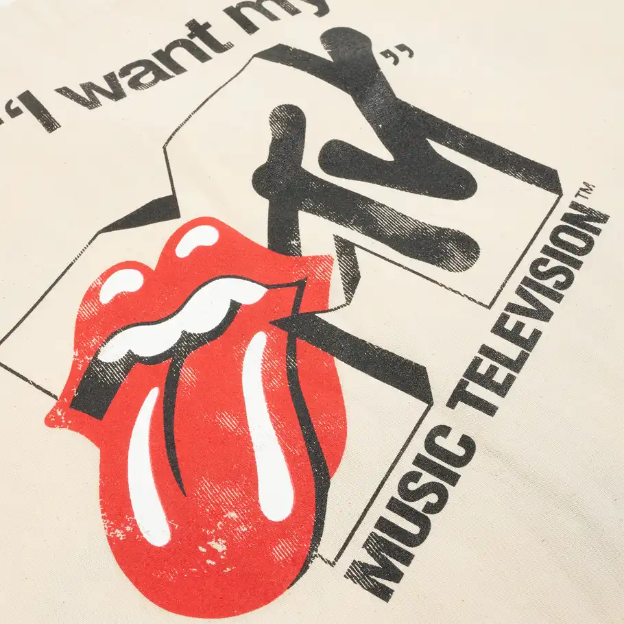Carnaby - Rolling Stones x MTV Who The F Is Mick Jagger? Tote