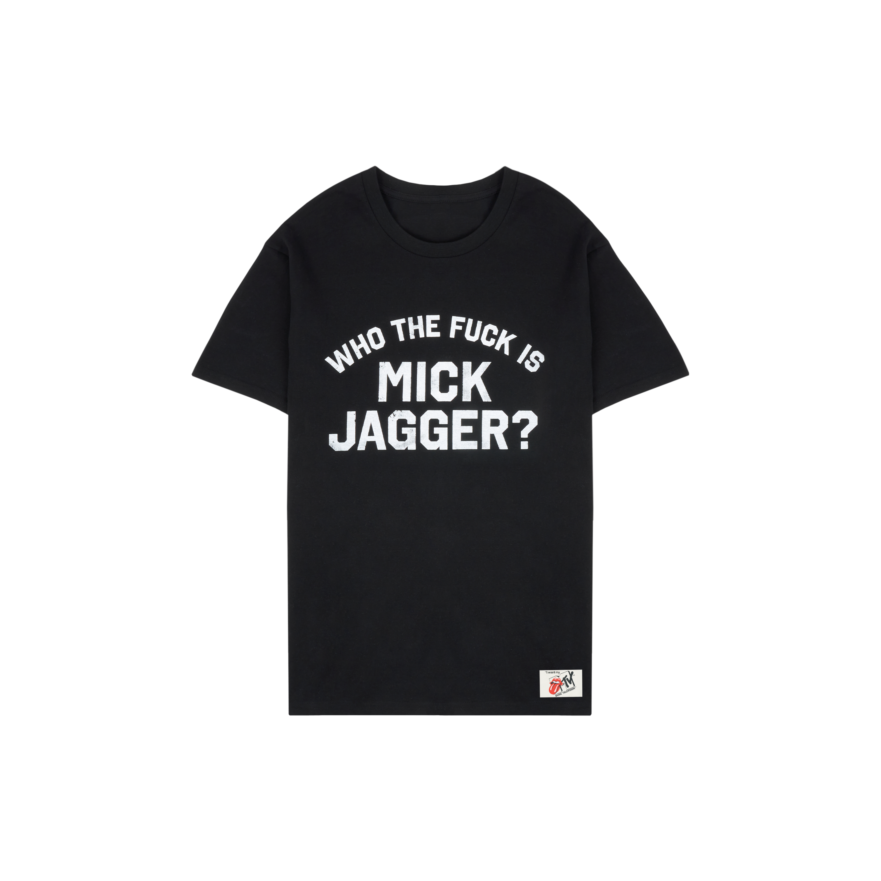 Rolling Stones x MTV Who The F Is Mick Jagger? T-Shirt